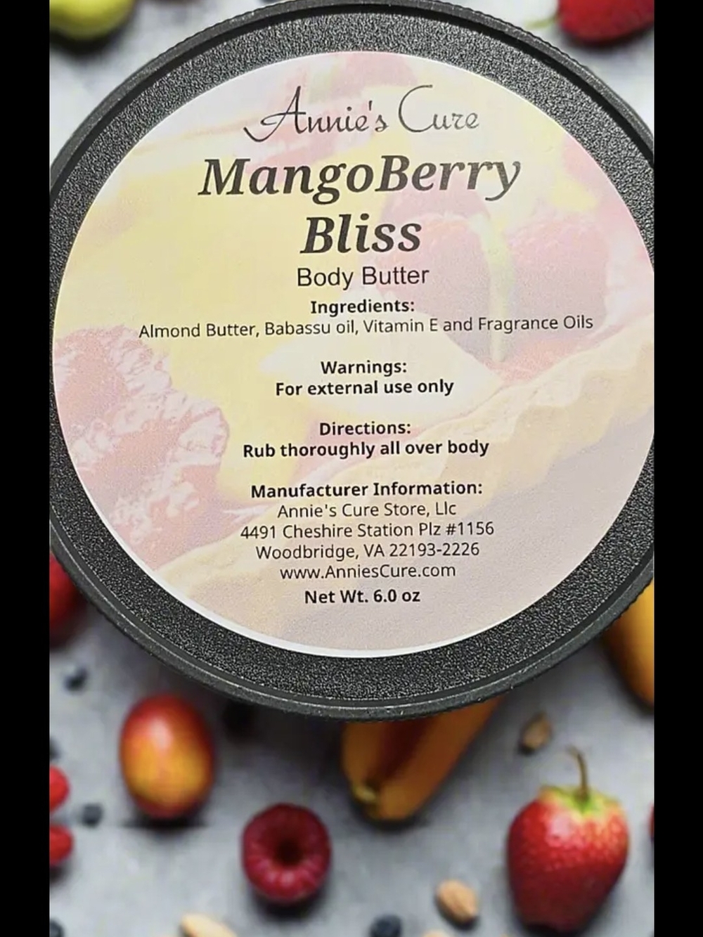 Mangoberry Bliss Whipped Body Butter